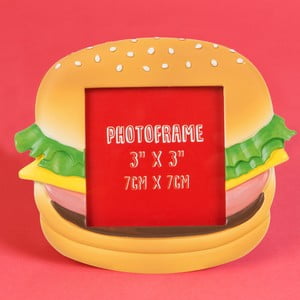 Fotorámček v tvare cheeseburger Just 4 Kids Fast Food Cheeseburger