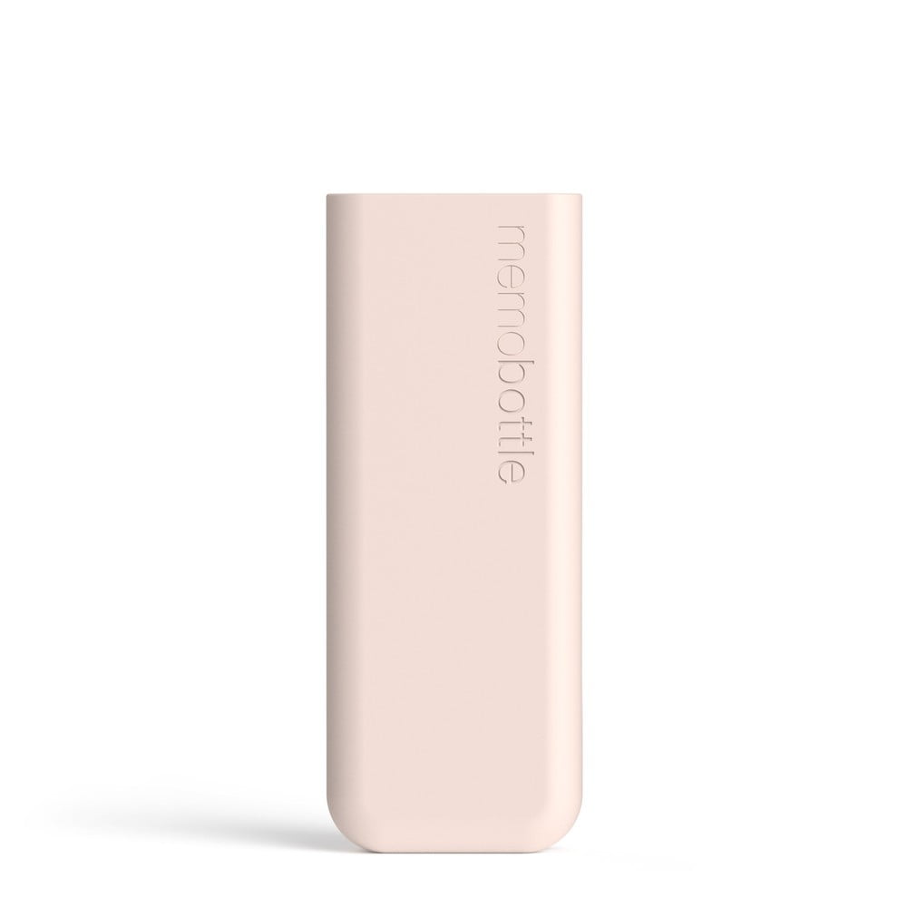 E-shop Ružové silikonové puzdro na fľašu SLIM Memobottle Sleeve