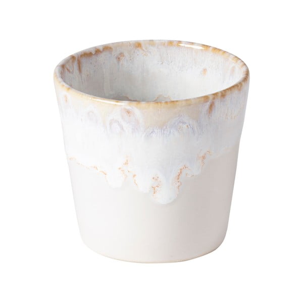 Kameninový hrnček na espresso v bielo-béžovej farbe Costa Nova, 200 ml