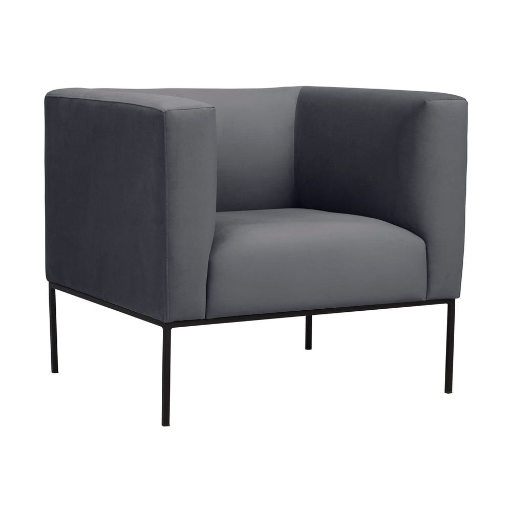 Obrázok Tmavosivé kreslo Windsor & Co Sofas Neptune