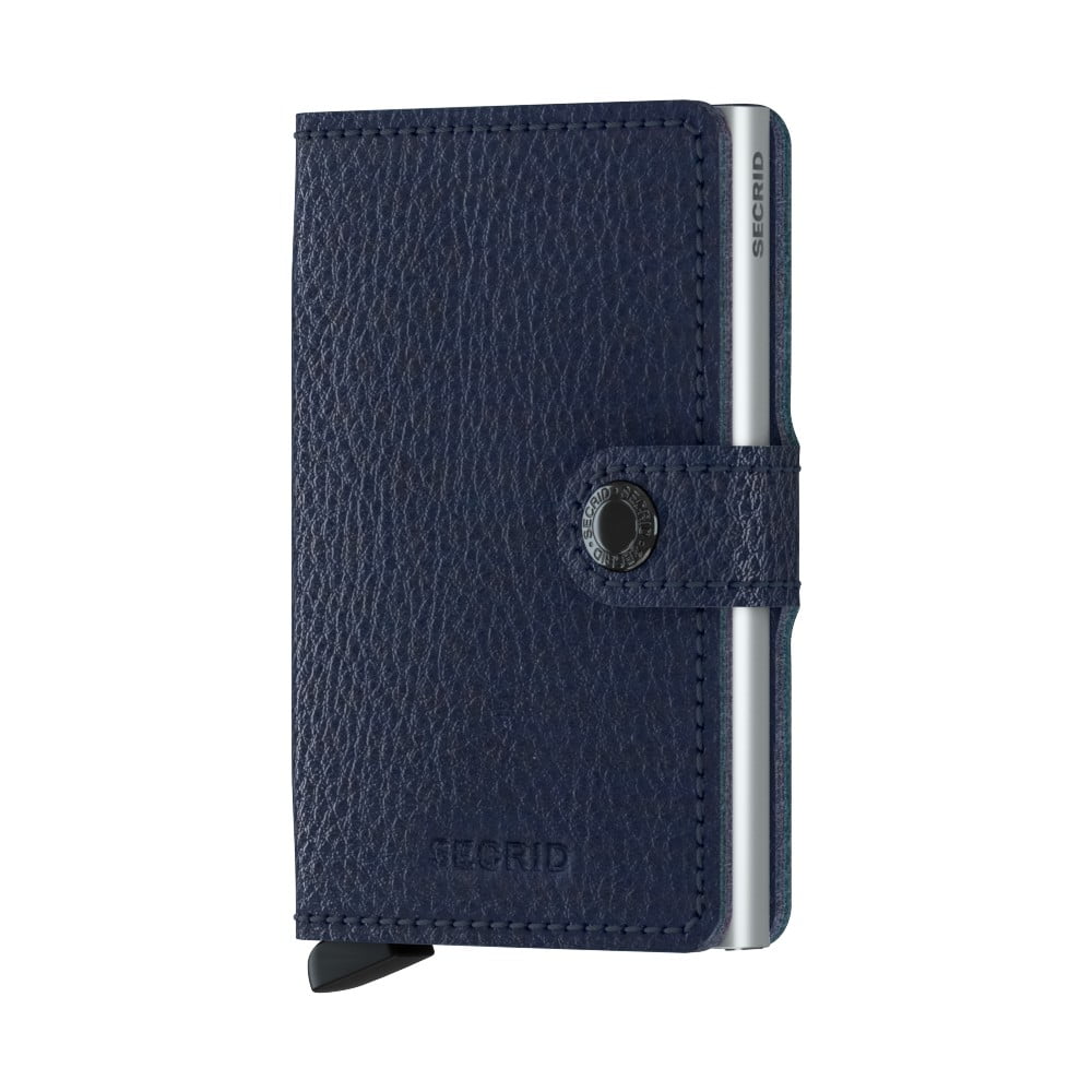 Obrázok Secrid Miniwallet Veg Navy-Silver-One size modré MVg-Navy-Silver-One size