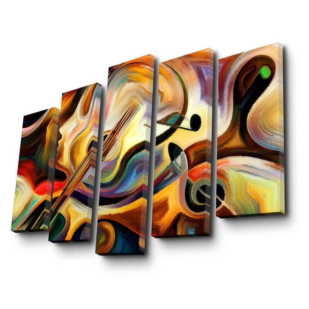 Obrázok Viacdielny obraz Abstract Music, 105 × 70 cm