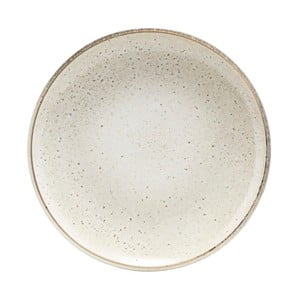 Béžový tanier z kameniny House Doctor, ø 27 cm