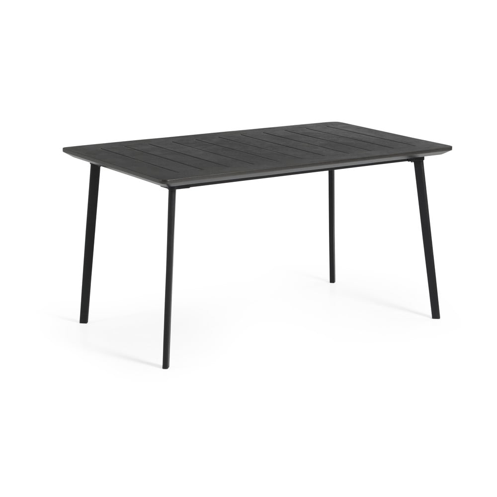 E-shop Čierny záhradný stôl Keter Metalea