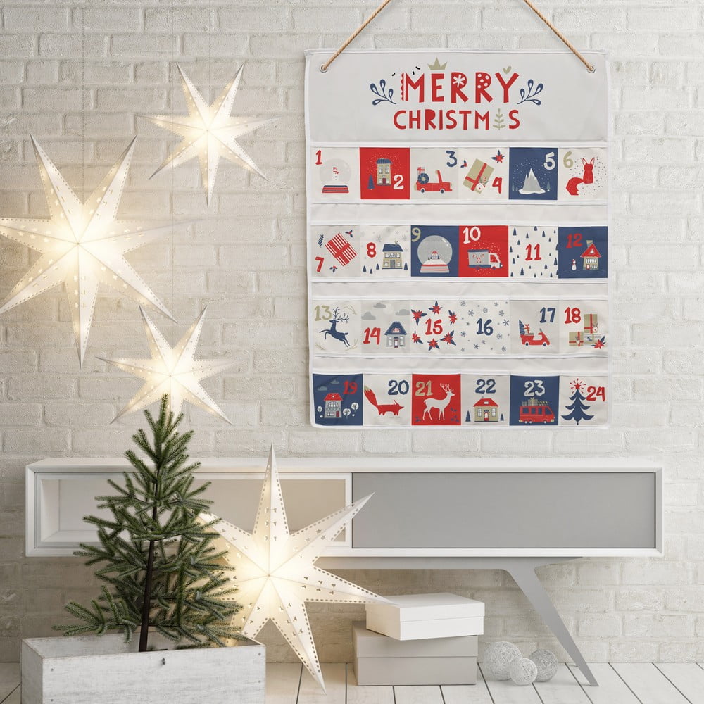 E-shop Adventná dekorácia Merry Blue Christmas - Butter Kings