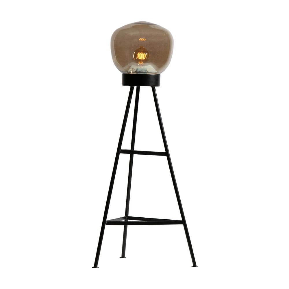 Obrázok Čierna voľne stojacia lampa BePureHome Dome, výška 84 cm