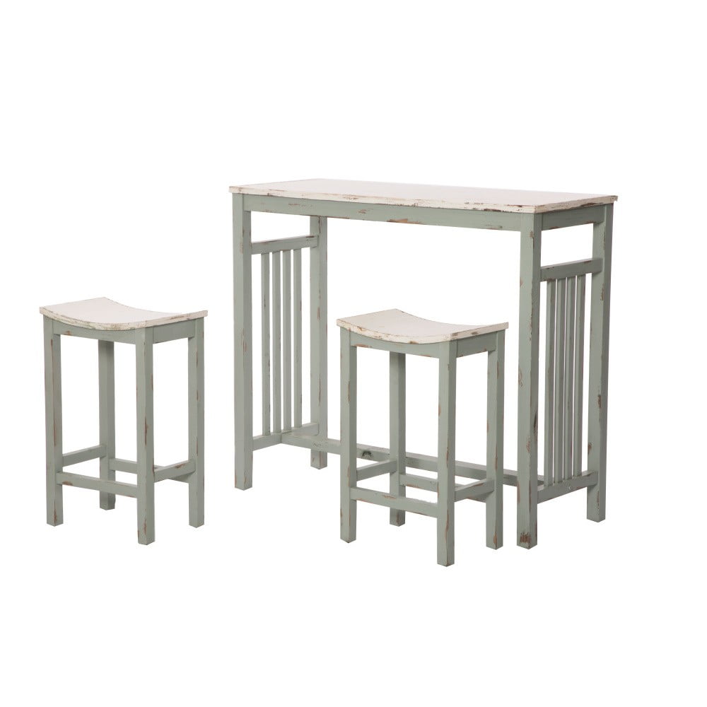 Barový stolík  s 2 stoličkami Mauro Ferretti Legno