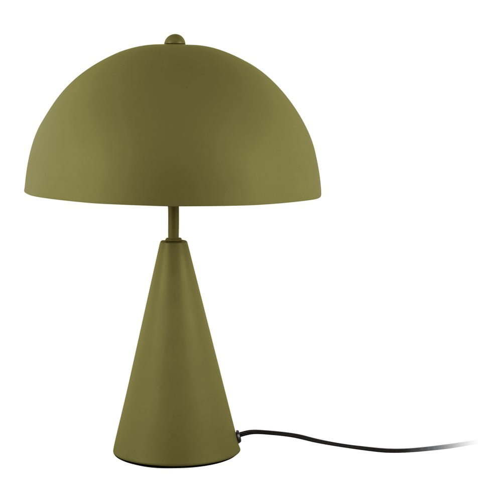 E-shop Zelená stolová lampa Leitmotiv Sublime, výška 35 cm