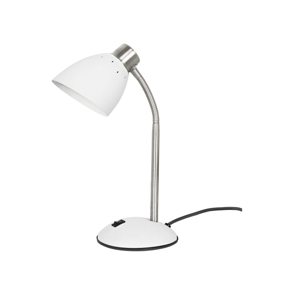E-shop Biela stolová lampa Leitmotiv Dorm