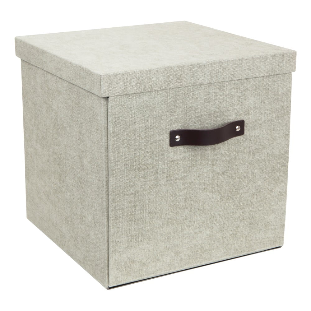 E-shop Béžová úložná škatuľa Bigso Box of Sweden Logan