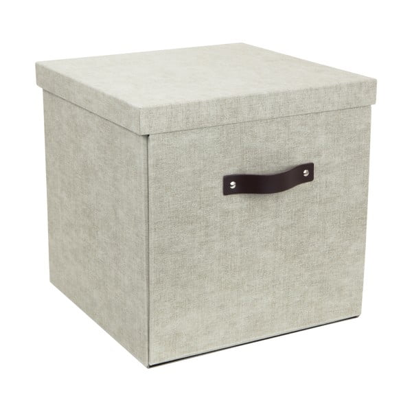 Béžová úložná škatuľa Bigso Box of Sweden Logan