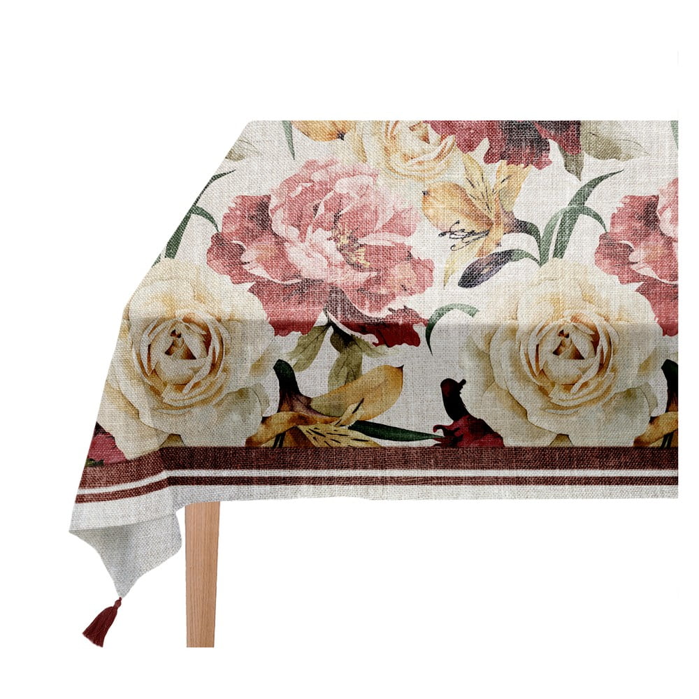 E-shop Obrus Really Nice Things Roses, 140 x 140 cm