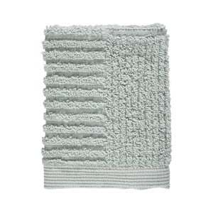 Svetlosivozelený uterák zo 100% bavlny na tvár Zone Classic Dust Green, 30 × 30 cm