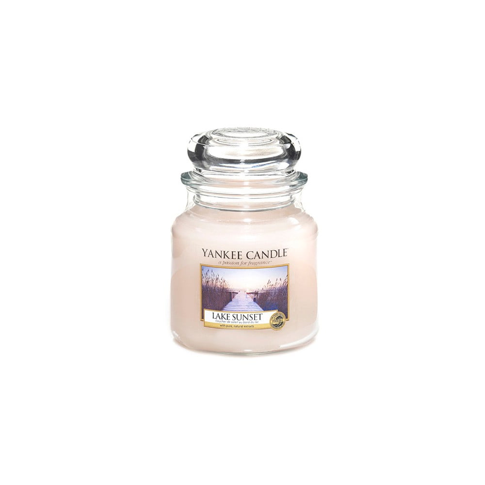 Obrázok Vonná sviečka Yankee Candle Západ Slnka pri Jazere, doba horenia 65 - 90 hodín