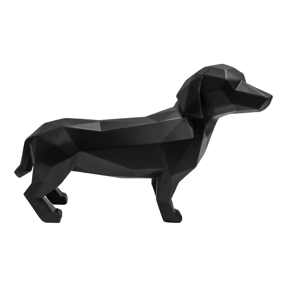 E-shop Čierna dekorácia PT LIVING Origami Dog