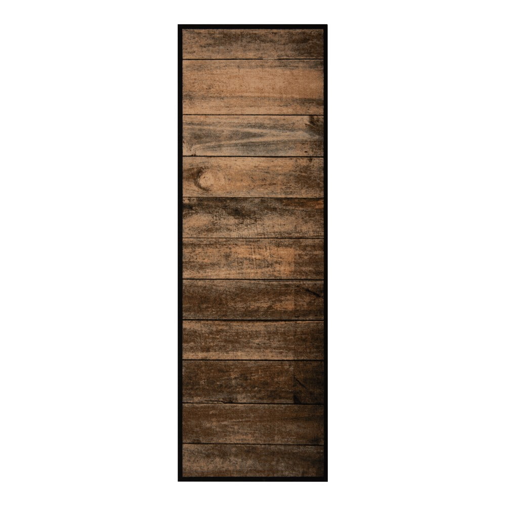 E-shop Hnedý behúň Zala Living Cook & Clean Wild Wood, 150 x 50 cm