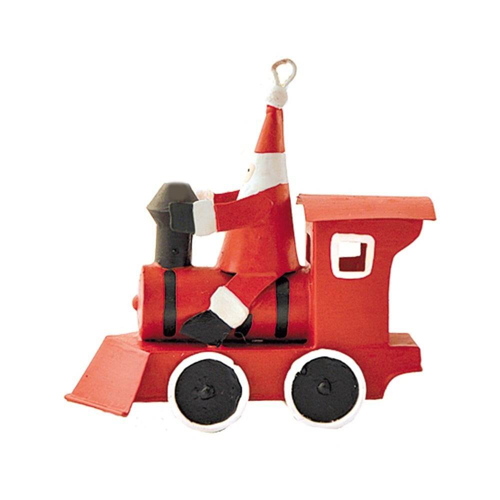 E-shop Vianočná dekorácia G-Bork Santa in Red Train