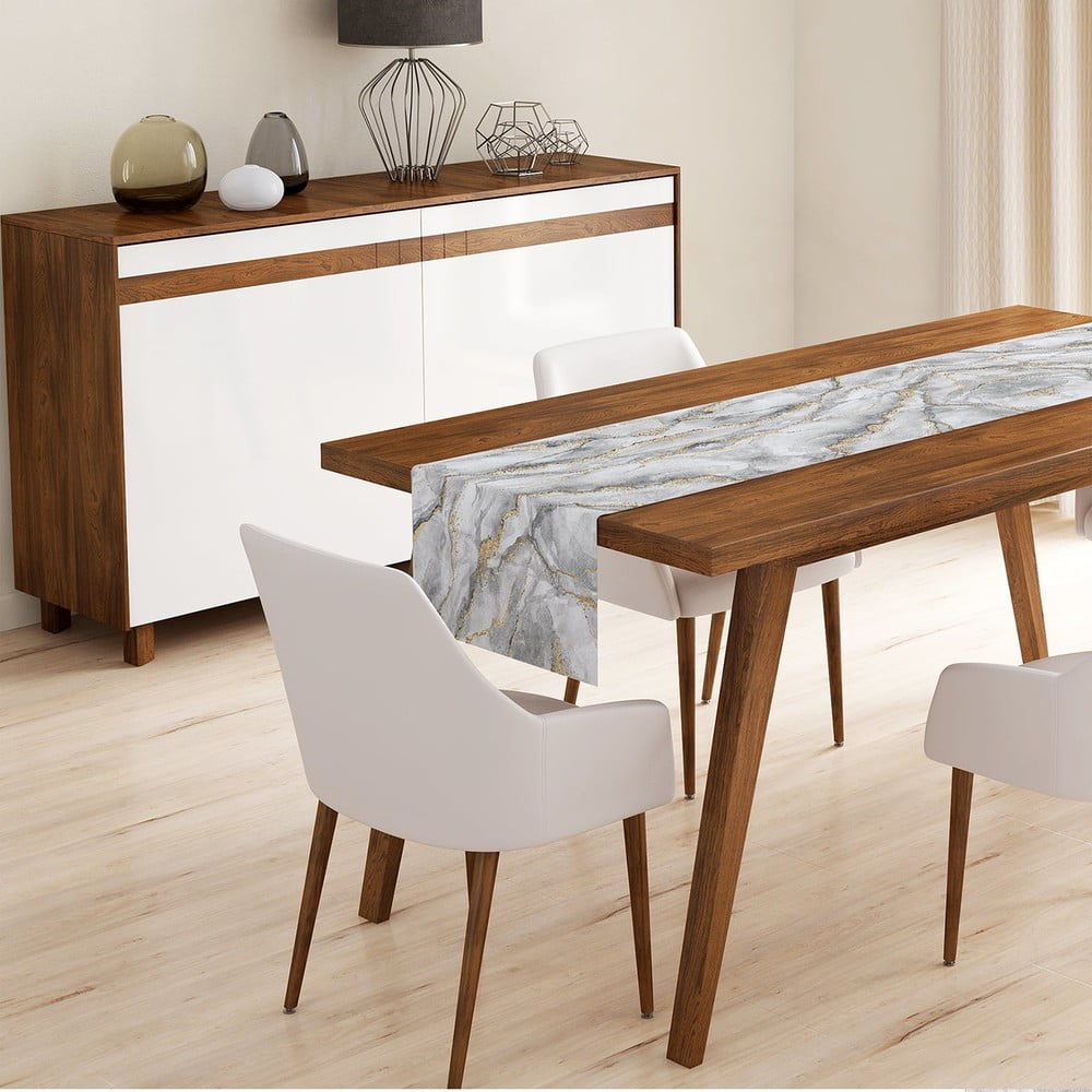 E-shop Behúň na stôl z mikrovlákna Minimalist Cushion Covers Cassia, 45 x 140 cm