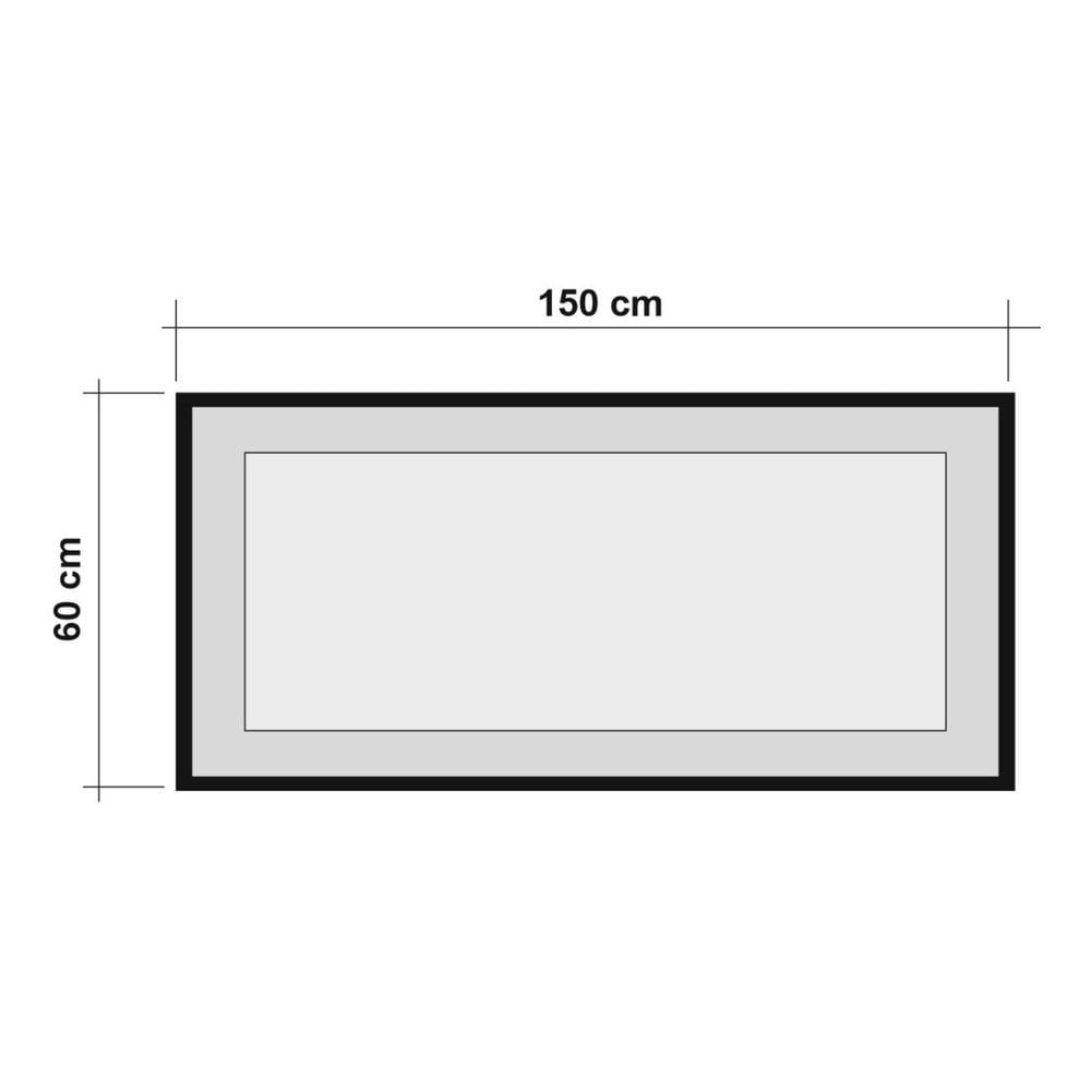 Obrázok Nástenné zrkadlo Simply, 150 × 60 cm