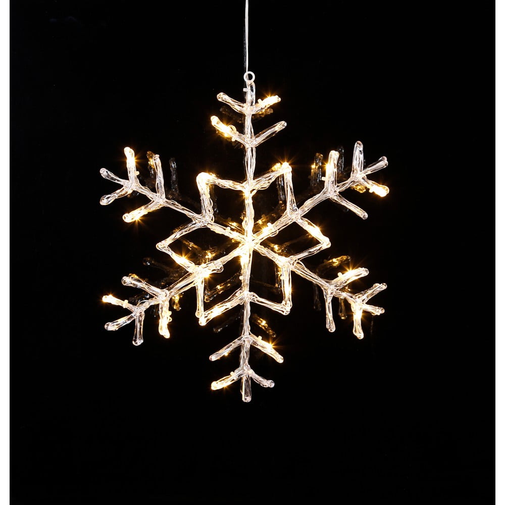 Obrázok Svietiaca hviezda Best Season Snowflake Silvino, Ø 40 cm