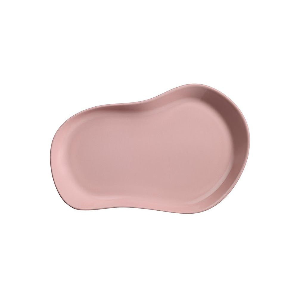 E-shop Súprava 2 světle Ružových tanierikov Kütahya Porselen Lux, 28 x 19 cm