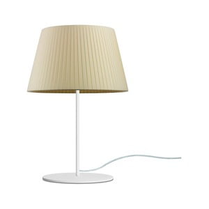 Béžová stolová lampa Sotto Luce Kami, ⌀ 26 cm