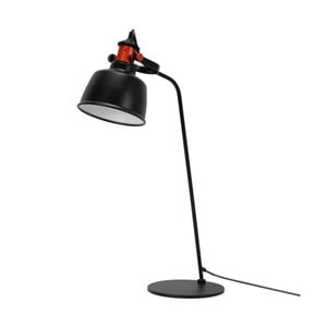 Čierna stolová lampa Garageeight Etel
