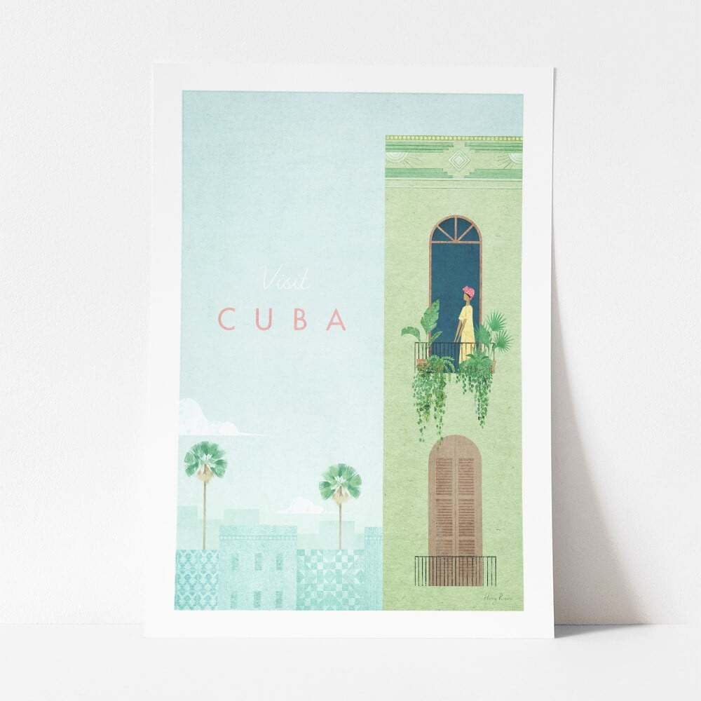 E-shop Plagát Travelposter Cuba, 30 x 40 cm
