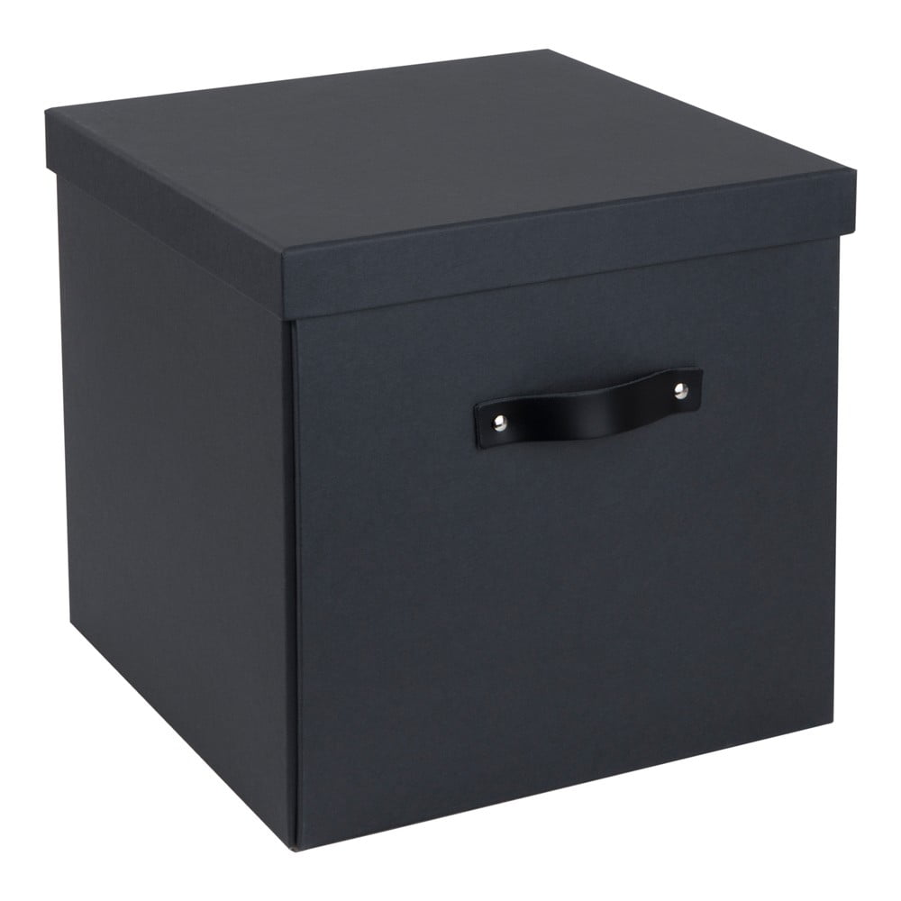 E-shop Tmavosivá úložná škatuľa Bigso Box of Sweden Logan