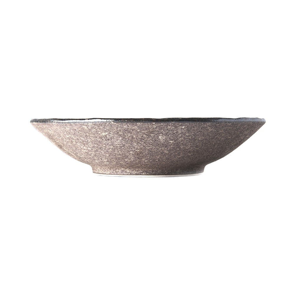E-shop Béžová keramická miska na polievku MIJ Earth, ø 24 cm
