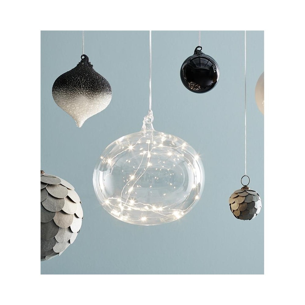 E-shop Vianočná závesná svetelná dekorácia Markslöjd Lina, ø 18 cm