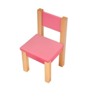 Ružová detská stolička Mobi furniture Mario
