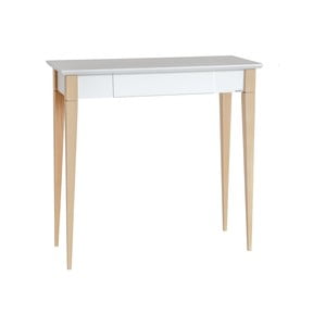 Biely pracovný stôl Ragaba Mimo, šírka 65 cm