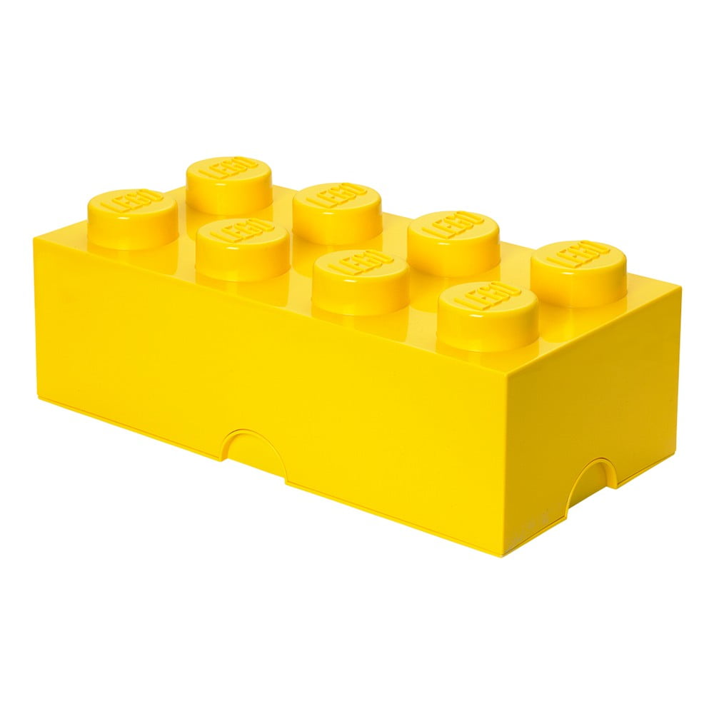 E-shop Tmavožltý úložný box LEGO®