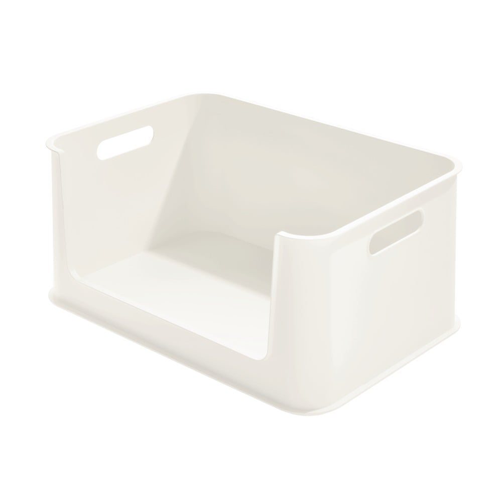 E-shop Biely úložný box iDesign Eco Open, 43 x 30,2 cm