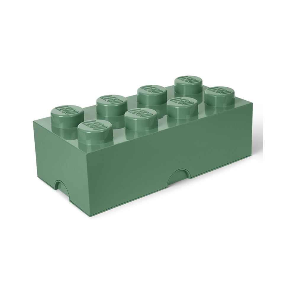 Obrázok LEGO úložný box 250 x 500 x 180 mm - army zelená (5711938029630)