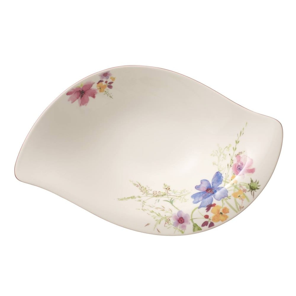 Obrázok Biela porcelánová šalátová misa s motívom kvetín Villeroy & Boch Mariefleur Serve, 1,15 l