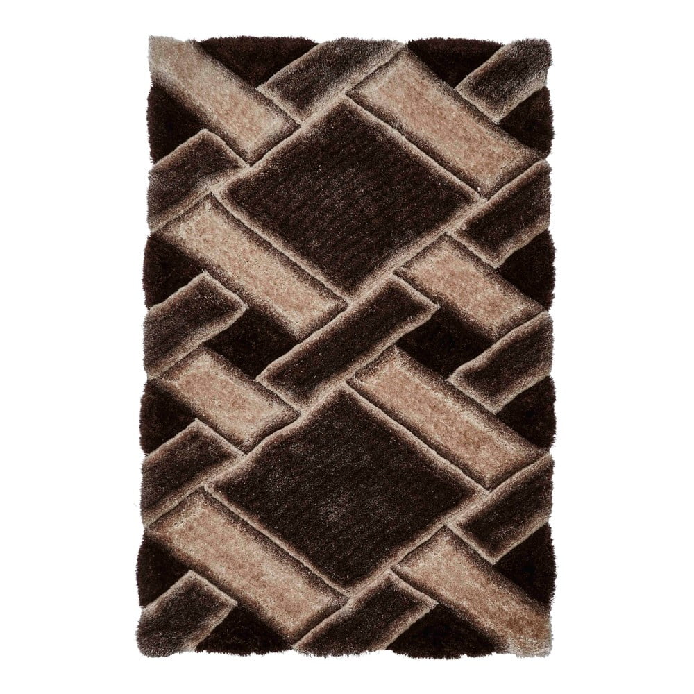 Tmavohnedý ručne tkaný koberec 150x230 cm Noble House – Think Rugs