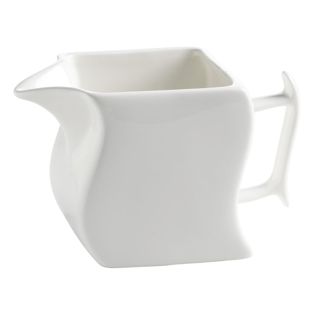 E-shop Biela porcelánová nádobka na mlieko Maxwell & Williams Motion, 300 ml