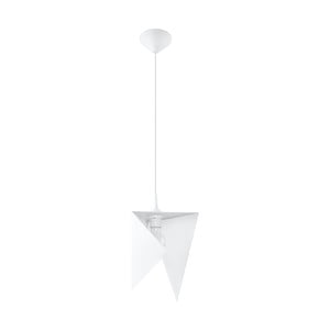 Biele závesné svietidlo Nice Lamps Trigono