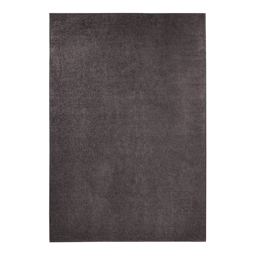 Antracitovosivý koberec Hanse Home Pure, 80 × 150 cm