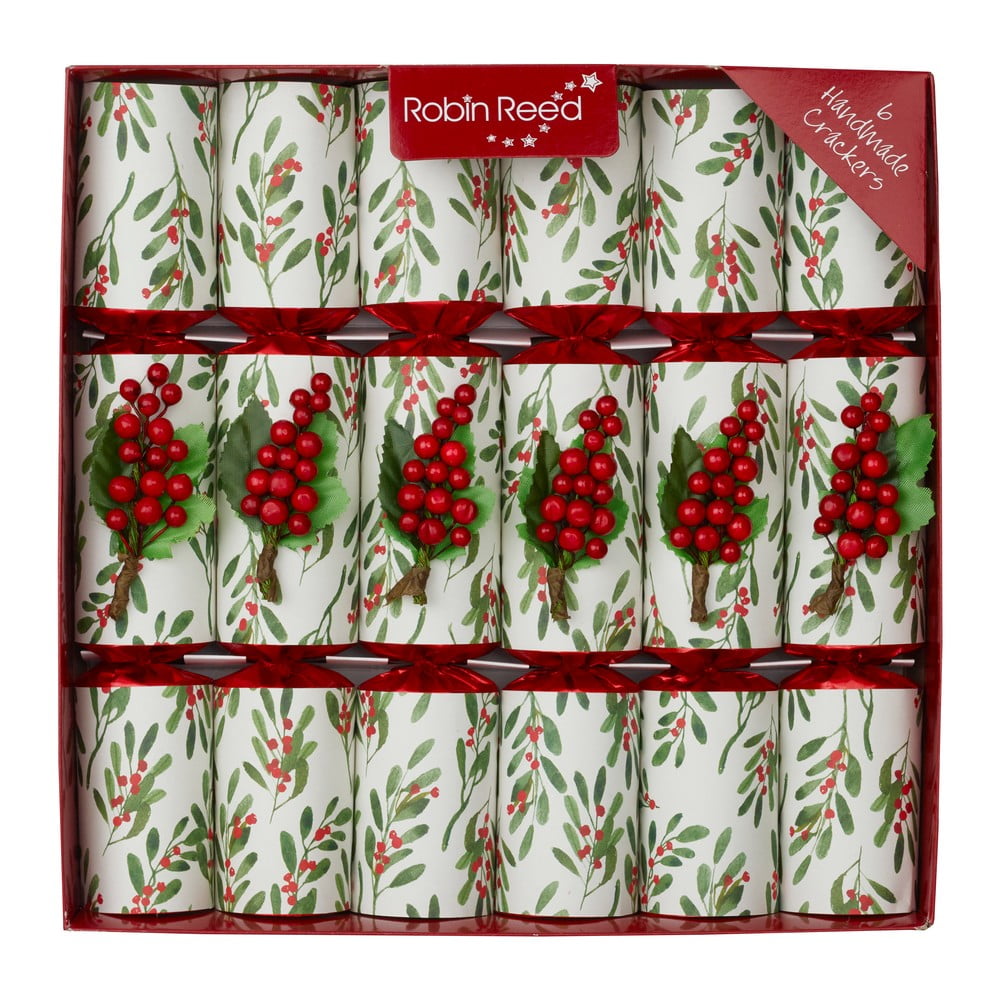 E-shop Vianočné crackery v súprave 6 ks Jolly Holly - Robin Reed
