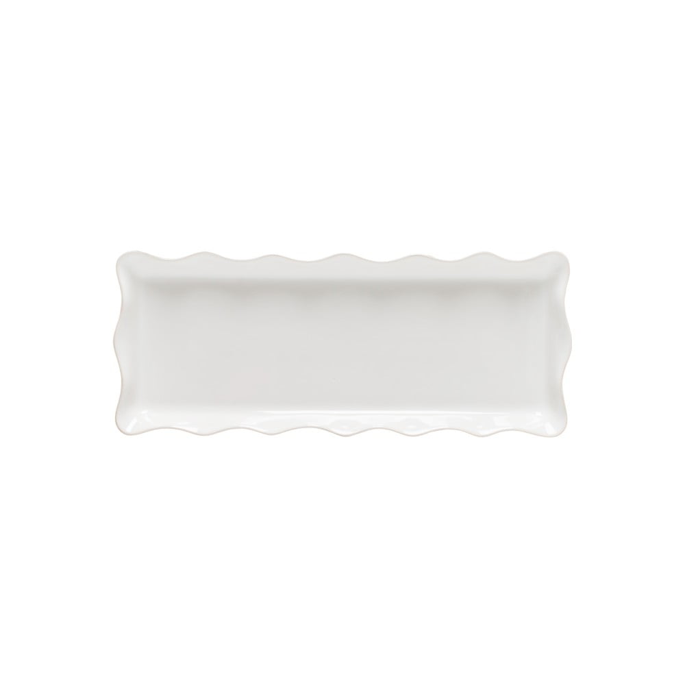 E-shop Biely kameninový podnos Casafina Cook & Host, 42 x 17 cm