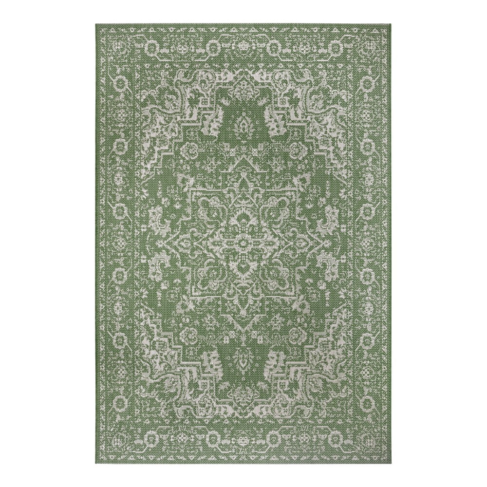 E-shop Zeleno-béžový vonkajší koberec Ragami Vienna, 200 x 290 cm