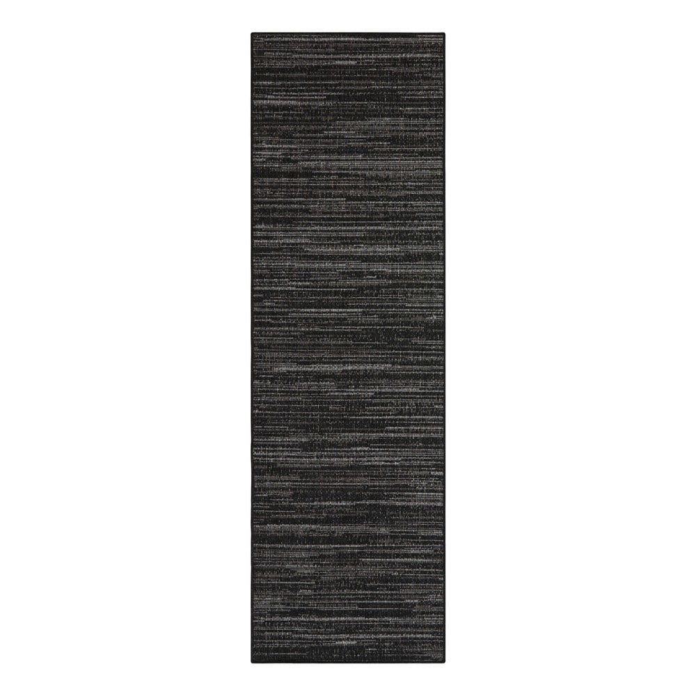 E-shop Tmavo šedý vonkajší koberec behúň 250x80 cm Gemini - Elle Decoration