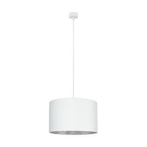 Závesné svietidlo v bielo-striebornej farbe Sotto Luce Mika, ⌀ 40 cm