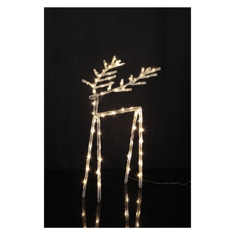 E-shop Svietiaca LED dekorácia Star Trading Icy Deer, výška 40 cm