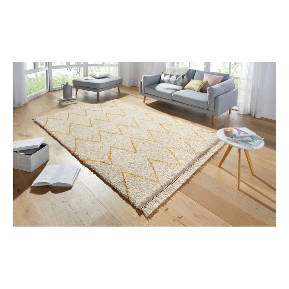 Obrázok Krémový koberec Mint Rugs Rotonno, 80 × 150 cm