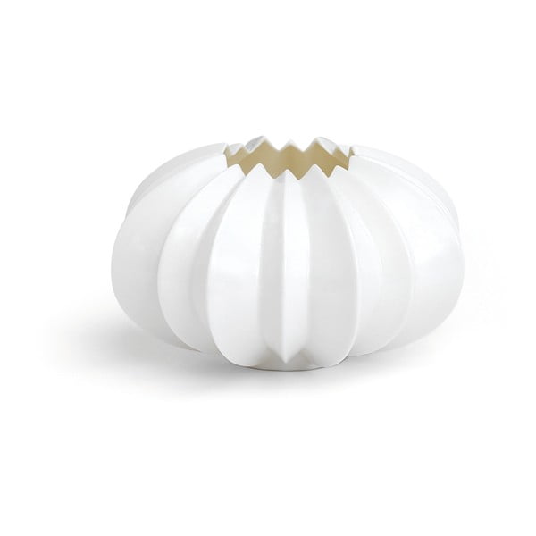 Biely porcelánový svietnik Kähler Design Stella, ⌀ 13,5 cm