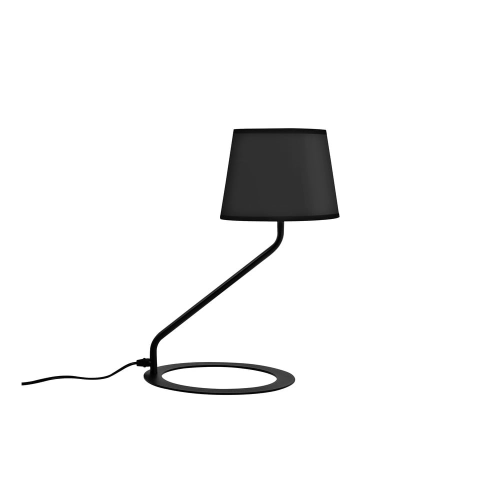 E-shop Čierna stolová lampa Shade - CustomForm